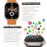 Smartwatch U9 Ultra Moderno 49MM: Conectividade e Estilo para Você + 4 Pulseiras Extras! - imagem 4
