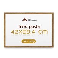 Moldura A2 42x59,4cm com Proteção PETG – Ideal para Quadros, Posters e Artes - imagem 1