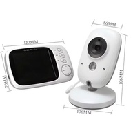 Babá Eletrônica com Visão Noturna HD, Áudio Bidirecional e Monitor LCD - Segurança Total para Bebês - imagem 3