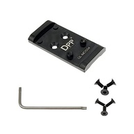Placa Adaptadora DPP Titanium para Glock 17/19 MOS: Compatibilidade Perfeita com Holosun e RomeoZero - imagem 2