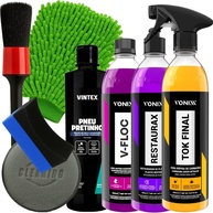 Kit Completo Vonixx: Lavagem e Estética para Moto e Carro com Cera Tok Final, Restaurax e Mais! - imagem 1