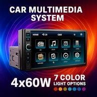 Central Multimídia MP5 7" 1Din/2Din: Espelhamento, Bluetooth e USB para seu Carro - imagem 5