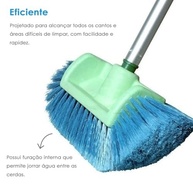 Esfregão Multiângulo Escritex: Limpeza Profissional para Veículos com Jato de Água - imagem 5
