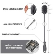 Escova de Silicone Multiuso para Garrafas, Mamadeiras e Copos - Original - imagem 3