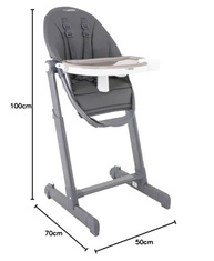 Cadeira de Alimentação Enjoy Kiddo - Conforto e Segurança para seu Bebê no Jantar - imagem 4