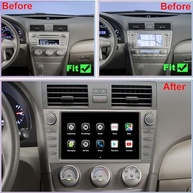 Upgrade Central Multimídia QLED 8 Núcleos para Toyota Camry 2007-2011 com CarPlay & Android Auto - imagem 3