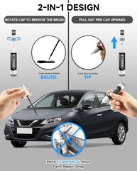 Tinta de Retoque Nissan Deep Ocean Blue - Caneta 2 em 1 para Reparos Precisos - imagem 3