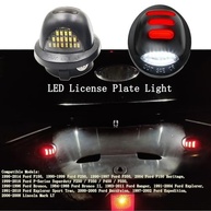 Luz de Placa Neon OLED Vermelho/Branco LED para Ford F150, Ranger, Explorer e mais - imagem 5