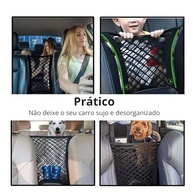 Organizador de Carro Premium: Rede Porta Treco Essencial para Viagens Tranquilas - imagem 3
