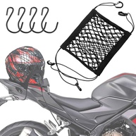 Rede de Carga Dupla para Moto: Organize e Transporte com Segurança! - imagem 1