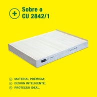 Filtro de Ar de Cabine MANN-FILTER CU2842/1 Original para VW, Amarok e Touareg - Proteção Anti-Pólen e Máxima Eficiência - imagem 4