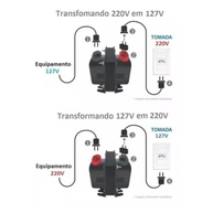 Transformador 2000va Bivolt (110v Para 220v Ou 220v Para 110v) CS Eletrônica 1000W - imagem 5