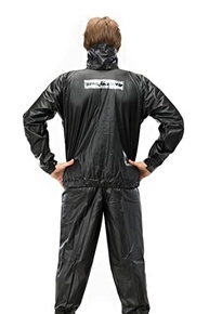 Conjunto Impermeável PVC Tornado Pantaneiro Preto - Proteção Total para Motoqueiros (Tamanho P) - imagem 3