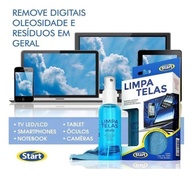 Limpa Telas para PC e Notebook 120ml + Pano Microfibra - Start - imagem 2