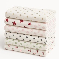 Kit 5 Panos de Copa em Microfibra 35x60cm - Toalhas Estampadas para Cozinha com Ótima Absorção - imagem 2