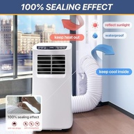 LOVIGA Kit de Ventilação para Porta Deslizante - Vedação Total para Ar Condicionado Portátil - imagem 3