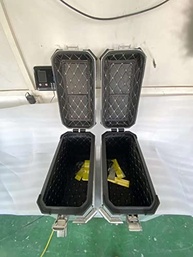 Baú de Alumínio Universal 38L para Moto - Segurança e Estilo para sua Honda CB400X/CB500X - imagem 3