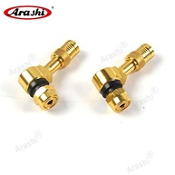 Hastes de Válvula CNC Arashi para Motos: Estilo e Durabilidade para Sua Roda (Ouro) - imagem 4