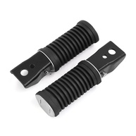 Pedal Traseiro Antiderrapante para Motocicleta UXCELL - Par Preto para Passageiro - imagem 1