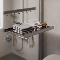 Rack de Secagem Retrátil para Parede com Malha - Solução Dobrável para Lavanderia e Pátio - imagem 4