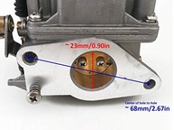 Carburador para Motor de Popa Yamaha 9.9HP a 15HP 4 Tempos - Peça de Reposição ITACO | Sierra 18-34600 - imagem 3