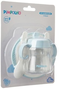 Kit Alimentação 4 Peças Pimpolho - Refeições Práticas e Seguras para Bebês - imagem 4