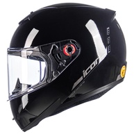 Capacete Peels Icon Preto Brilho: Segurança e Estilo para Você! - imagem 1