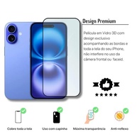 Película de Vidro 3D Tela Toda para iPhone 16: Proteção Completa e Imbatível - imagem 4