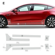 Película Protetora PPF para Tesla Model 3 2017-2024 | TPU 8,5 Mil Transparente Antiarranhões - imagem 3