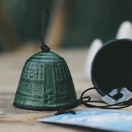 Sino de Vento Japonês Pequeno Iwachu - Sorte e Harmonia para Ambientes Externos e Internos - imagem 1