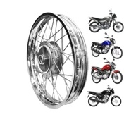 Roda Traseira Cromada Titan 150 Montada - Estilo e Performance para Sua Moto - imagem 2