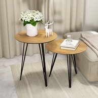 para-pes-de-sala-design-conjunto-de-laterais-com-a-canto-moderno-ferro-redondas-2-mesinhas-a