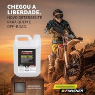 Cross Mol Finisher: Shampoo Automotivo Limpeza Pesada 5L para Brilho Impecável - imagem 4