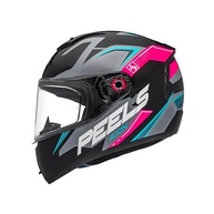 Capacete Peels Icon Element Feminino Rosa e Azul: Segurança e Estilo para Sua Pilotagem - imagem 4