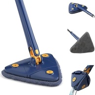 Mop 360 Triangular Giratório - Esfregão Ajustável para Pisos, Vidros e Parede com Microfibra - imagem 2