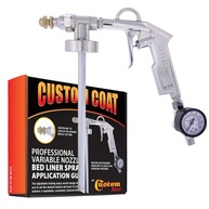Pistola de Spray Profissional para Revestimento de Cama com Bico Variável e Regulador - Compatível com Garrafas de 1 Litro - imagem 1