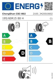 Pneu Chengshan CSC-802 195/60 R15 88H: Segurança e Desempenho para Seu Carro - imagem 3