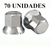 Kit 70 Capas de Porca Nicolini Cromada 33mm: Proteção e Estilo para seu Caminhão - imagem 3