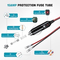 Plugue Adaptador Isqueiro 12V Universal - Potência e Segurança para Seu Carro - imagem 4