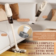 Aspirador de Pó Vertical Turbo Premium 5000 Pa 110v: Potência e Versatilidade para Sua Casa e Carro - imagem 4
