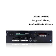 Receiver Orion RC 5000 Bluetooth 300W: Som Potente e Conectividade Total para Sua Casa - imagem 3