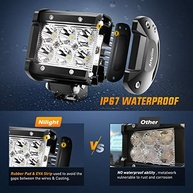 Farol de Milha LED Off Road 18W: Iluminação Potente e Durável para Sua Aventura - imagem 5