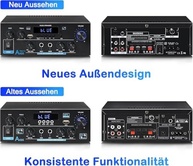 Amplificador WOOPKER AK55: Som HiFi Potente com Bluetooth 5.0 para Casa e Carro - imagem 5