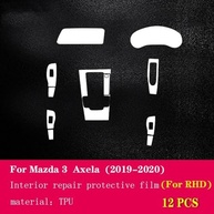Proteção Transparente HD para Console Central Mazda 3 Axela (2018-2024) - Película PPF de Alta Definição - imagem 4