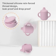 Copo de Silicone NT-2 120ml Rosa - Seguro e Prático para Bebês e Crianças - imagem 3