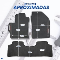 Kit Tapetes Internos e Porta Malas Premium Emborrachado para Corolla GLI XEI 2020-2025 - imagem 3