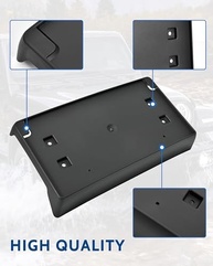 Suporte Frontal Premium KEWISAUTO para Placa de Licença Jeep Wrangler JL/JLU & Gladiator JT (2018-2025) - imagem 5