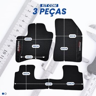 Tapetes Automotivos Emborrachados Premium para Rampage 2023-2025 | Proteção Completa do Assoalho - imagem 3