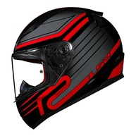 Capacete LS2 FF353 Rapid Circuit Preto e Vermelho - Segurança e Estilo para Sua Pilotagem - imagem 1