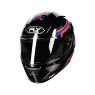 Capacete Moto Fechado Fly F-9 Hans Preto e Vermelho: Segurança e Estilo para Sua Jornada - imagem 3